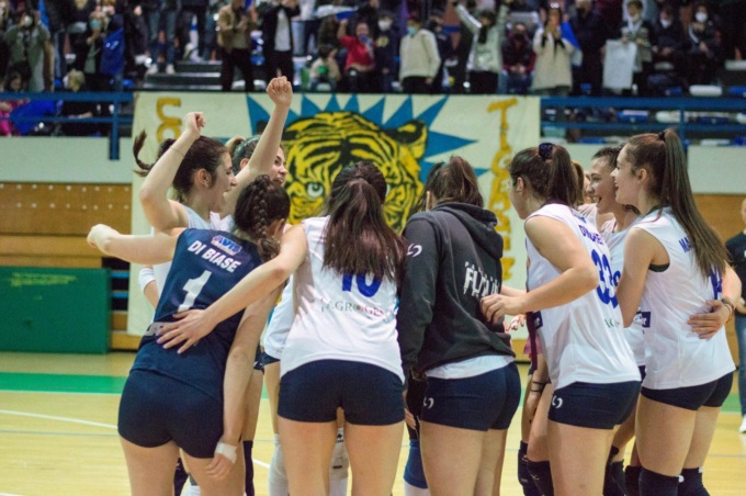 PALLAVOLO C FEMMINILE: FUTURA TERRACINA-R0MA 7   3-0
