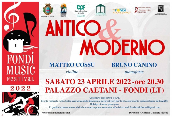 FONDI: QUARTO APPUNTAMENTO CON IL MUSIC FESTIVAL