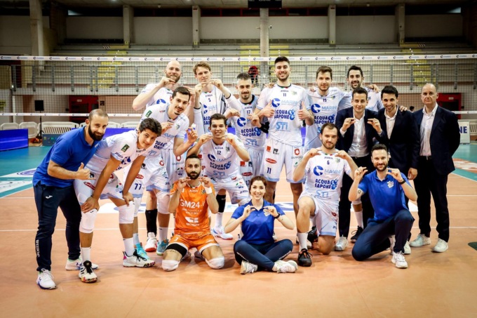 PALLAVOLO SUPERLEGA: PLAY OFF 5° POSTO, TOP VOLLEY-TARANTO 3-0