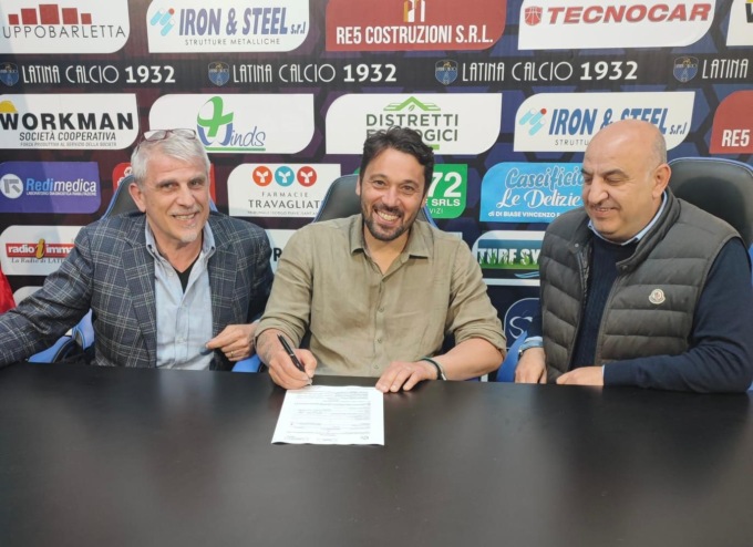 LATINA CALCIO, DI DONATO RINNOVA PER DUE ANNI