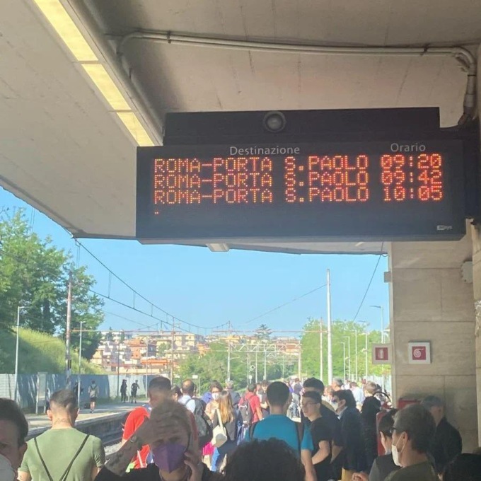 ROMA: GUASTO SULLA ROMA – LIDO, DISAGI E RABBIA