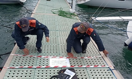 FORMIA: SEQUESTRATO UN PONTILE