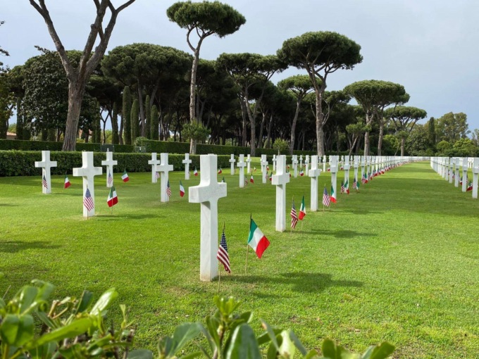 NETTUNO: MEMORIAL DAY AL CIMITERO AMERICANO