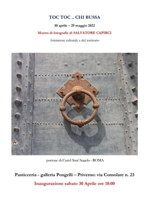 PRIVERNO: LA MOSTRA FOTOGRAFICA SUI BATTOCCHI