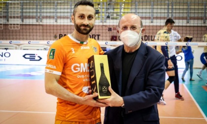 PALLAVOLO SUPERLEGA: TOP VOLLEY SCONFITTA INDOLORE. C’E’ MONZA IN SEMIFINALE PLAT OFF 5° POSTO