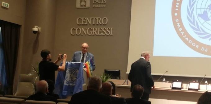 ASSISI: GIANFRANCO SCISCIONE AL SUMMIT INTERNAZIONALE DI PACE