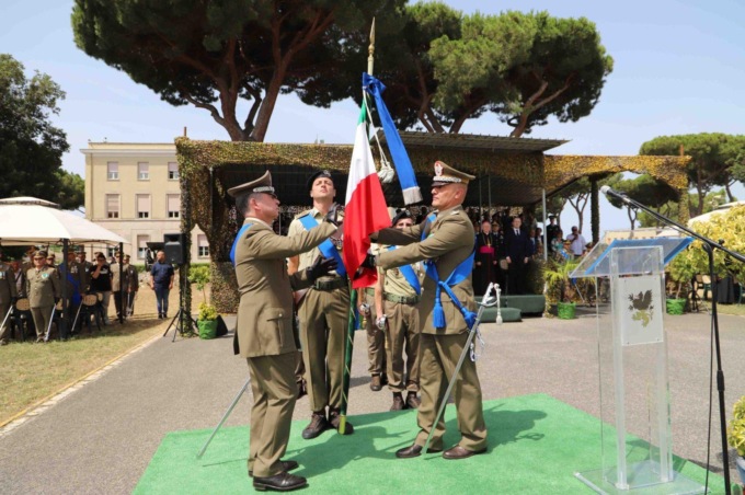 SABAUDIA: CASERMA S.BARBARA. CAMBIO DI COMANDO