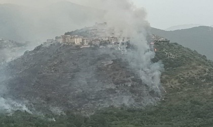 MAENZA: INCENDIO, GLI ACCERTAMENTI
