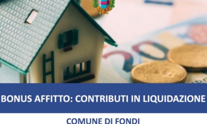 FONDI: BONUS AFFITTI, VIA AI PAGAMENTI