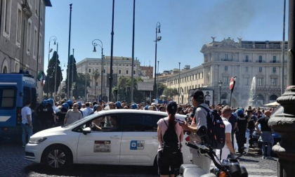 ROMA: CARO GASOLIO, LA PROTESTA DEI PESCATORI