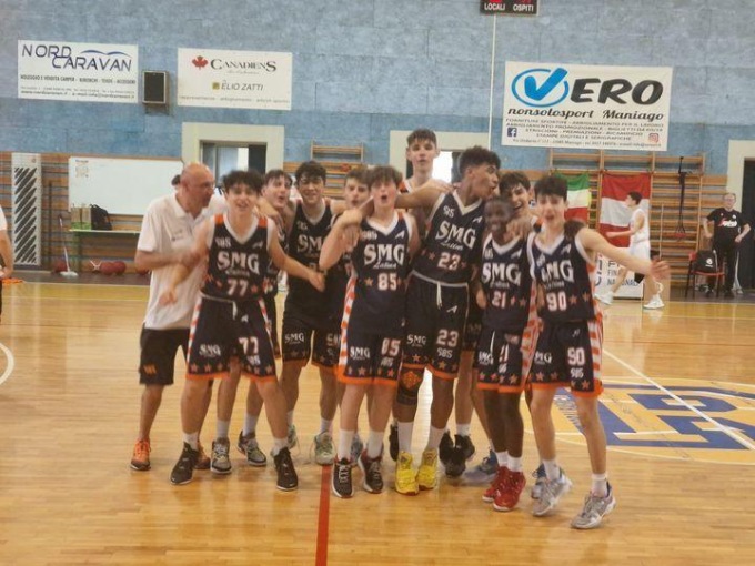 BASKET UNDER 15: SMG LATINA TERZA ALLE FINALI NAZIONALI