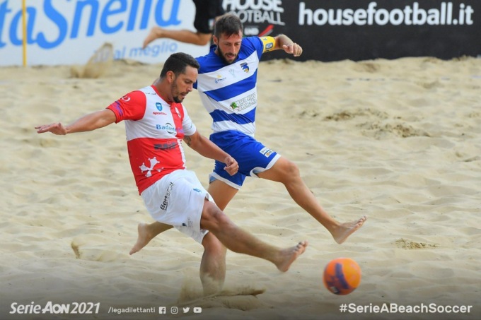 BEACH SOCCER: SERIE A, ESORDIO DEL TERRACINA