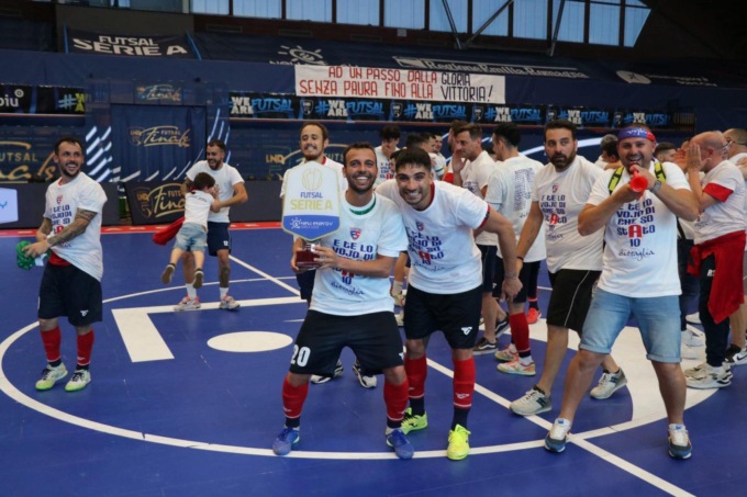 CALCIO A 5: FORTITUDO POMEZIA PROMOSSA IN A1