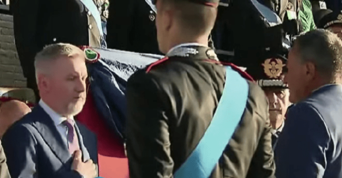 CARABINIERI: MEDAGLIA AL VALOR MILITARE A VITTORIO IACOVACCI