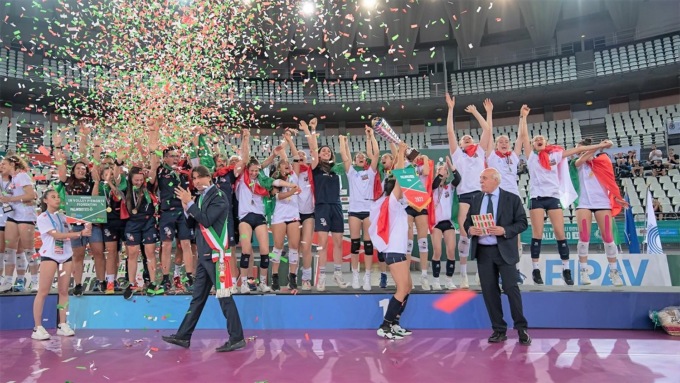 PALLAVOLO UNDER 16: IN VOLLEY PIEMONTE CAMPIONE D’ITALIA
