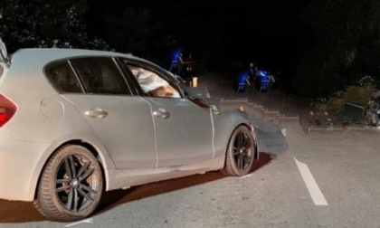 MAGLIANO SABINA: SCONTRO TRA DUE AUTO NELLA NOTTE