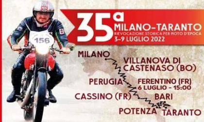 MOTORI: MILANO-TARANTO, C’E’ ANCHE IL N.C.FRANCO MANCINI