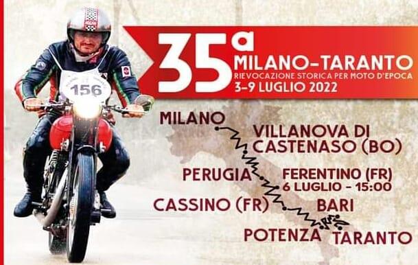 MOTORI: MILANO-TARANTO, C’E’ ANCHE IL N.C.FRANCO MANCINI