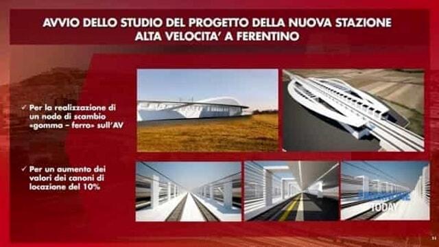 FERENTINO: LINEA TAV, IL VERTICE
