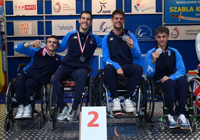 SCHERMA PARALIMPICA: ATLETI LAZIALI IN EVIDENZA IN COPPA DEL MONDO