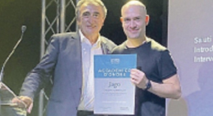 FROSINONE: ONORIFICENZA PER LO SCULTORE JAGO