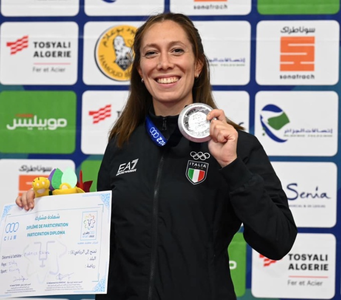 SCHERMA: ARGENTO PER CHIARA MORMILE AI GIOCHI DEL MEDITERRANEO