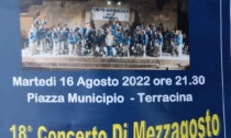 TERRACINA: CONCERTO DI MEZZAGOSTO CON LA BANDA MUSICALE