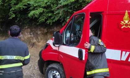RIETI: FAMIGLIA SALVATA DAI VIGILI DEL FUOCO
