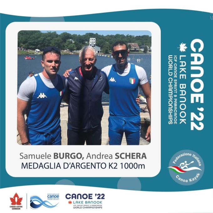 CANOA: BURGO E SCHERA(FIAMME GIALLE) VICE CAMPIONI DEL MONDO
