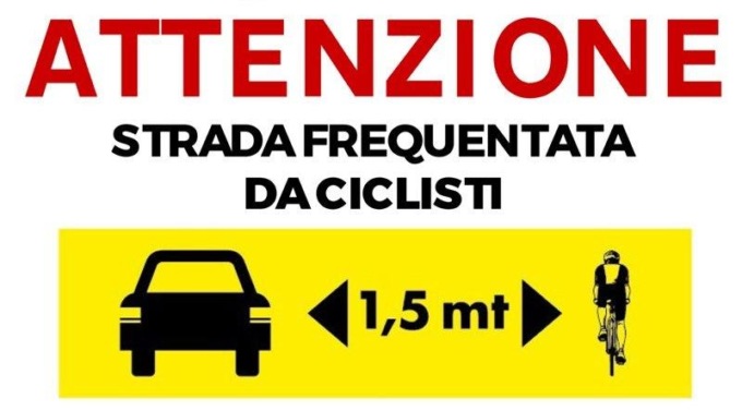 FROSINONE: SICUREZZA DEI CICLISTI, AL VIA LA CAMPAGNA