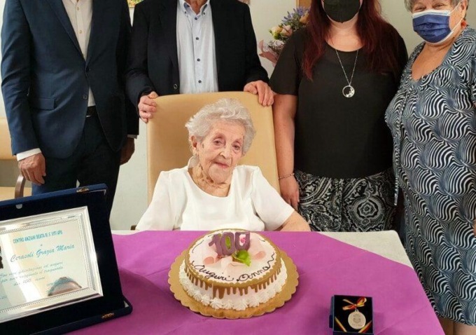 VEROLI: 100 ANNI DI NONNA ANNA, LA QUINTA IN CITTA’ DA INIZIO ANNO