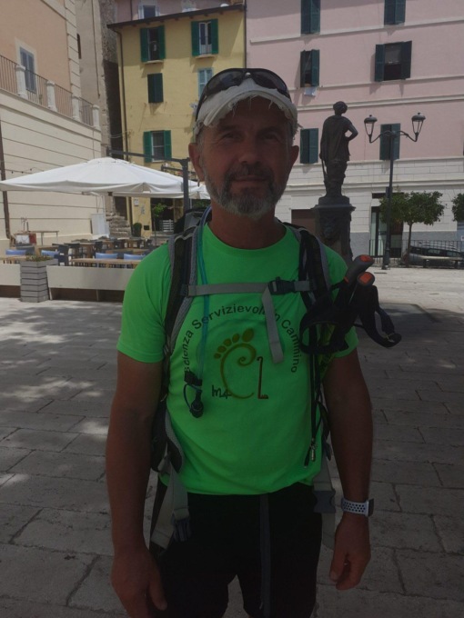 TERRACINA: VIA FRANCIGENA, 1800 CHILOMETRI IN TRE MESI