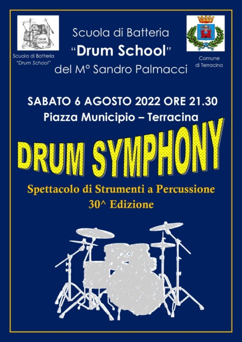 TERRACINA: DRUM SYMPHONY, 30ESIMA EDIZIONE