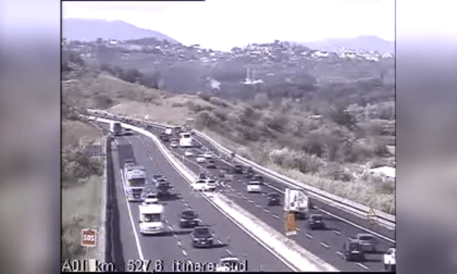 FIANO ROMANO: INVERSIONE IN AUTOSTRADA, PATENTE RITIRATA