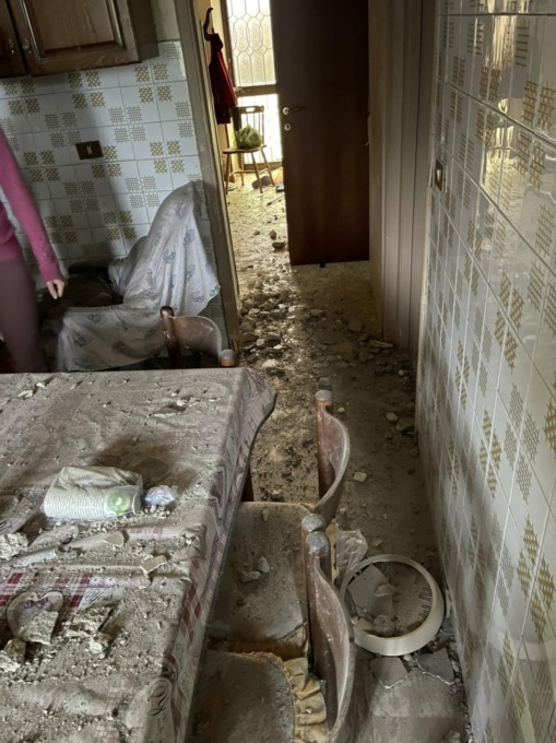 CASTELNUOVO PARANO: FULMINE SU UNA CASA, FERITO UN GIOVANE