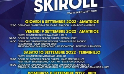 SKIROLL: RIETI, LA CERIMONIA DI APERTURA DELLA COPPA DEL MONDO