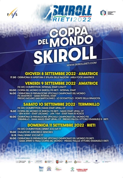SKIROLL: RIETI, LA CERIMONIA DI APERTURA DELLA COPPA DEL MONDO