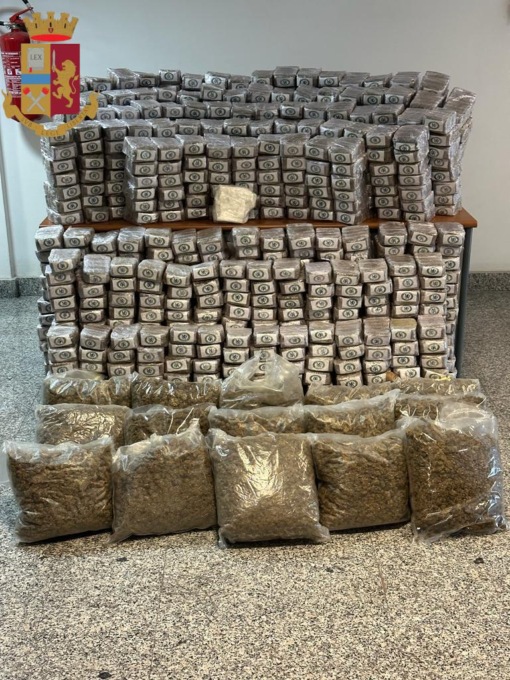 FONTE NUOVA: SEQUESTRATI SEICENTO CHILI DI DROGA