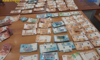 CIAMPINO: VALUTA NON DICHIARATA, SEQUESTRATI 80.000 EURO