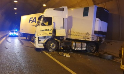 PRIVERNO: SCONTRO TRA DUE TIR ED UN’AUTO, CHIUSA LA MONTI LEPINI