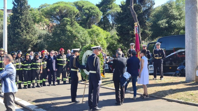 ROMA: ANNIVERSARIO ATTENTATO ALLE TORRI GEMELLE, CELEBRAZIONE IN PIAZZA DI PORTA CAPENA