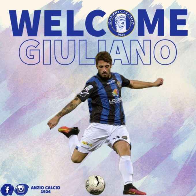 ECCELLENZA: ANZIO, ARRIVA GIULIANO REGOLANTI