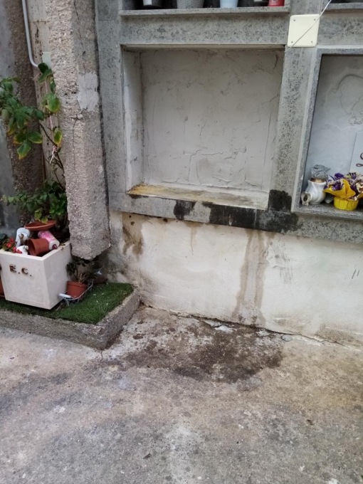 TERRACINA: CIMITERO, INTERVENTO DI BONIFICA PER UN LOCULO