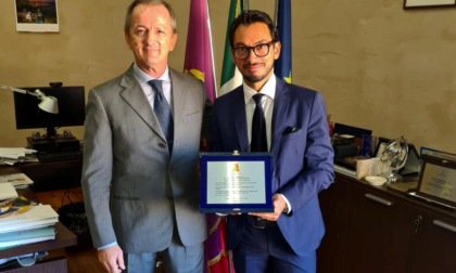 LATINA: IL SALUTO DEL CAPO DELLA SQUADRA MOBILE GIUSEPPE PONTECORVO