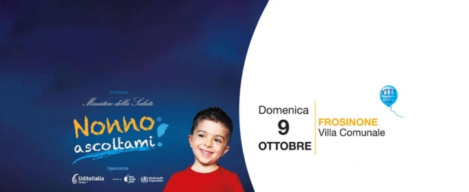 FROSINONE: NONNO “ASCOLTAMI”, L’INIZIATIVA