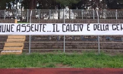 ECCELLENZA: TERRACINA, LA PROTESTA DEI TIFOSI