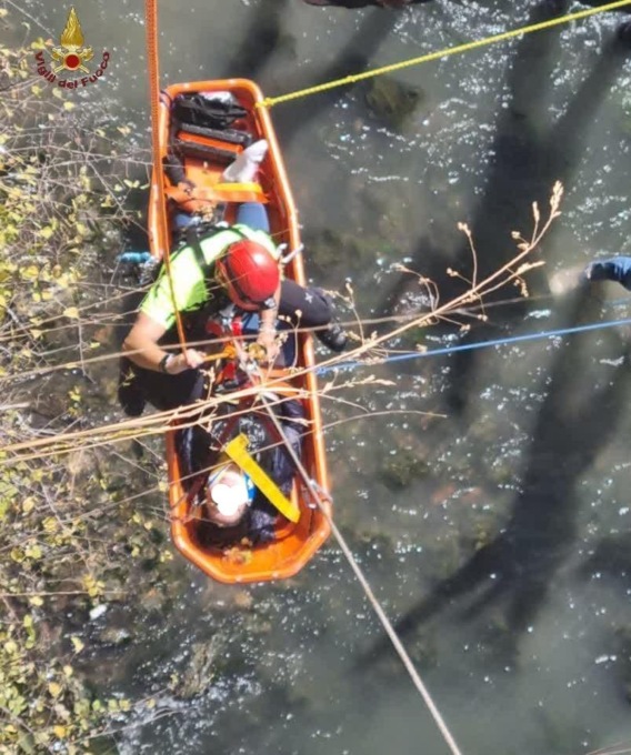 ROMA: DONNA SALVATA DALLE ACQUE DEL TEVERE