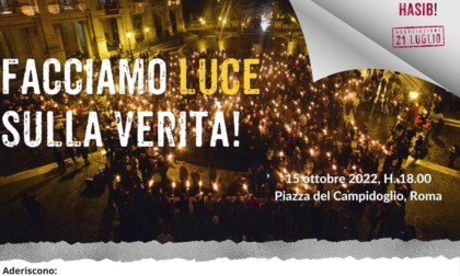 ROMA: “VERITA’ PER HASIB”, DOMANI FIACCOLATA IN PIAZZA DEL CAMPIDOGLIO