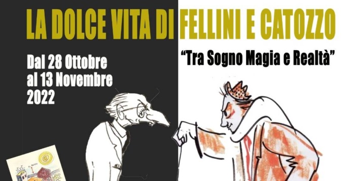 NEMI: FEDERICO FELLINI E LEO CATOZZO, LA MOSTRA