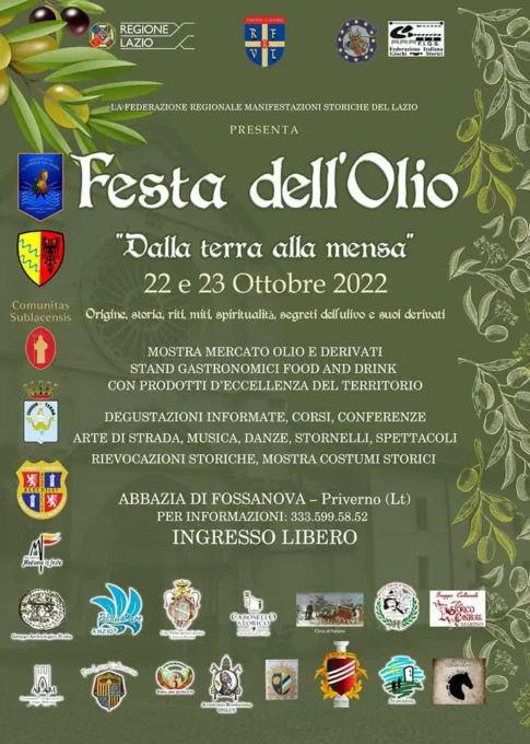 PRIVERNO: LA FESTA DELL’OLIO